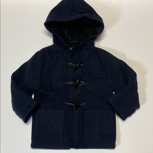 Rothschild Other - Rothschild Toddler Navy Hooded Toggle Winter Coat Jacket Boys Size 3T